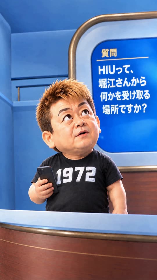 背後のスクリーンに質問